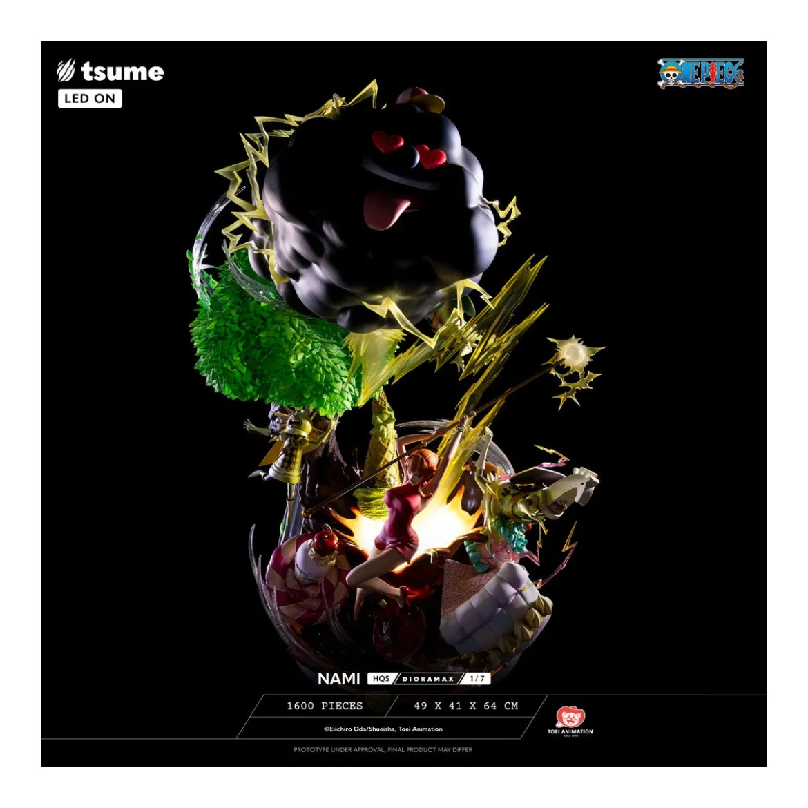 Tsume One Piece - NAMI HQS Dioramax 1/7