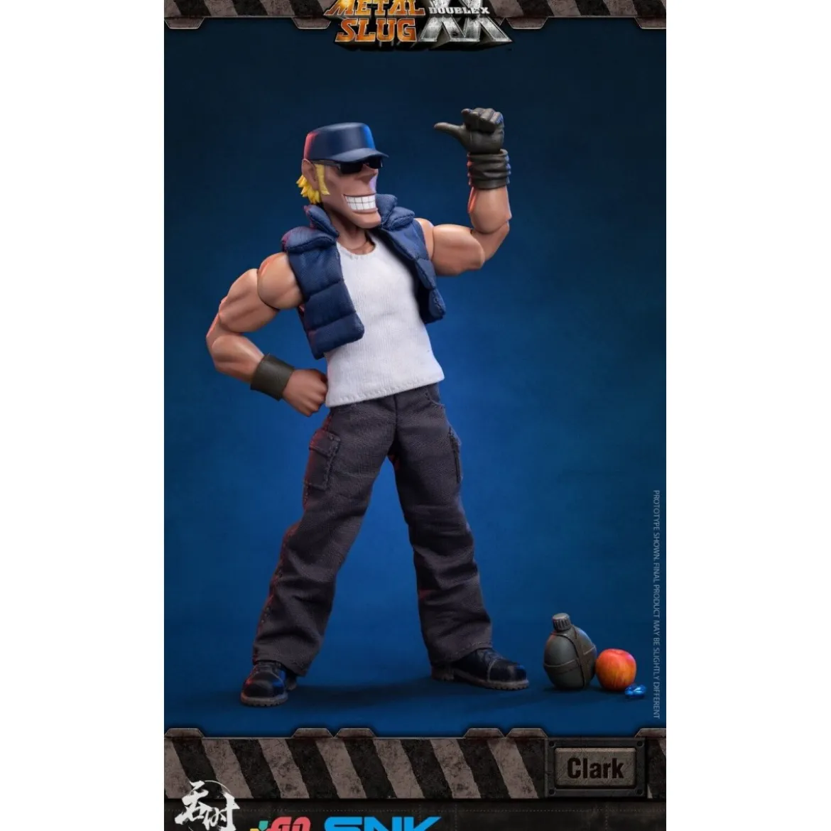 Tunshi Studio - Metal Slug XX - Clark Still 1/12 - Ikari Warriors