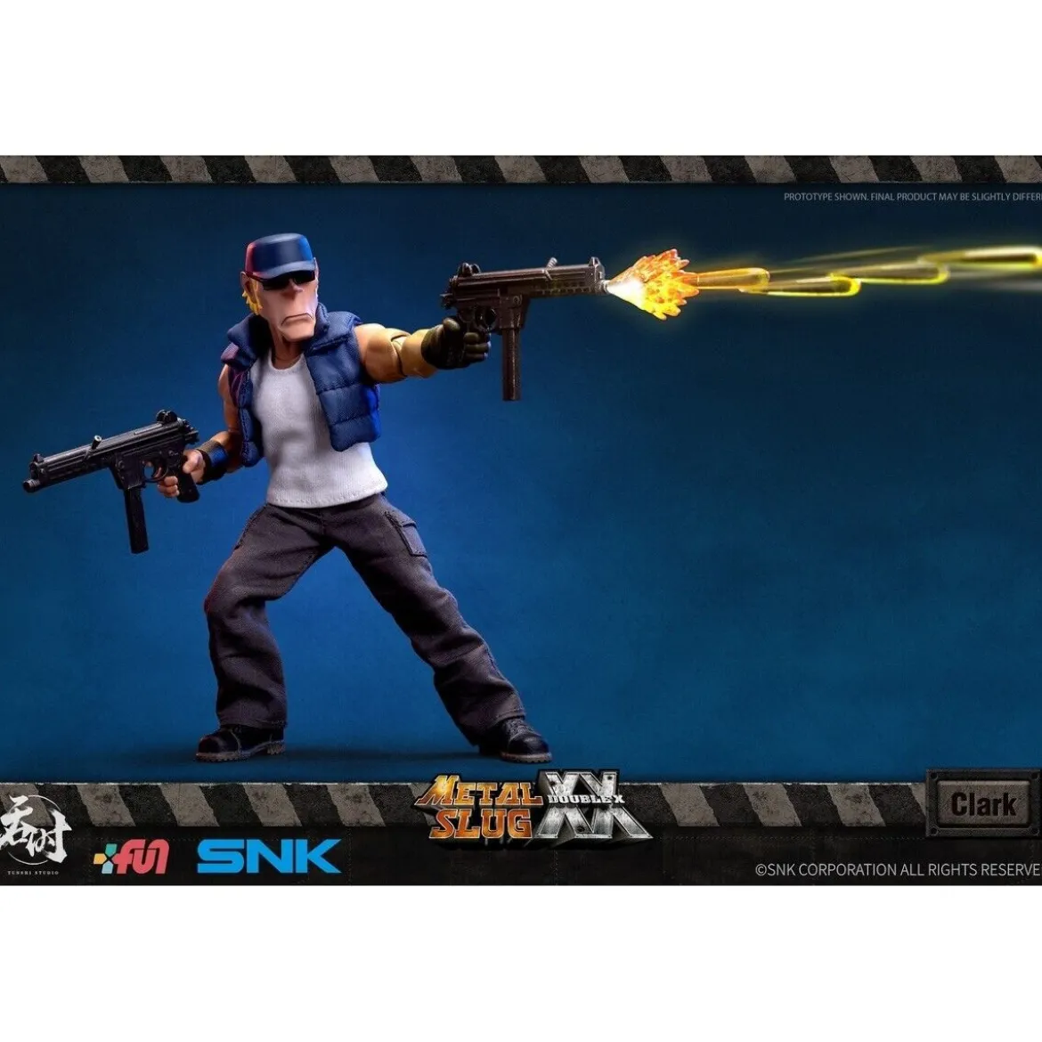 Tunshi Studio - Metal Slug XX - Clark Still 1/12 - Ikari Warriors