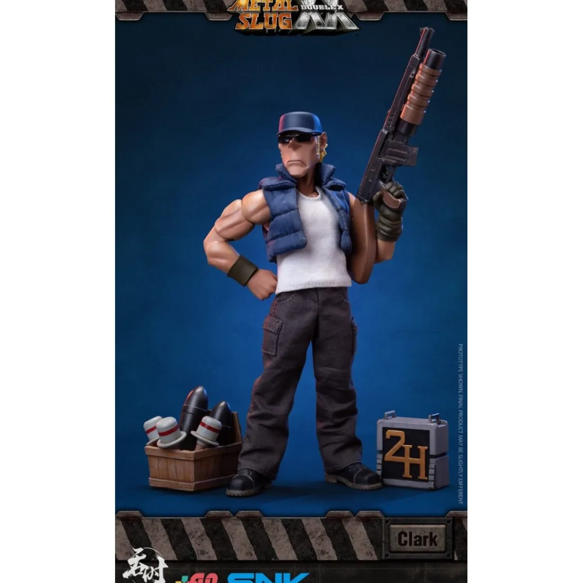 Tunshi Studio - Metal Slug XX - Clark Still 1/12 - Ikari Warriors