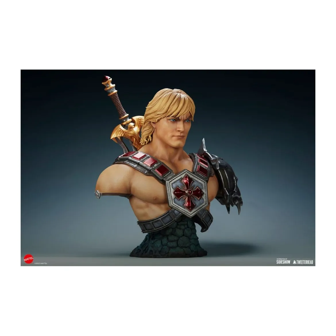 Tweeterhead - Buste MUSCLOR 1:1 - HE-MAN Bust 1:1 - Masters of the Universe Legends