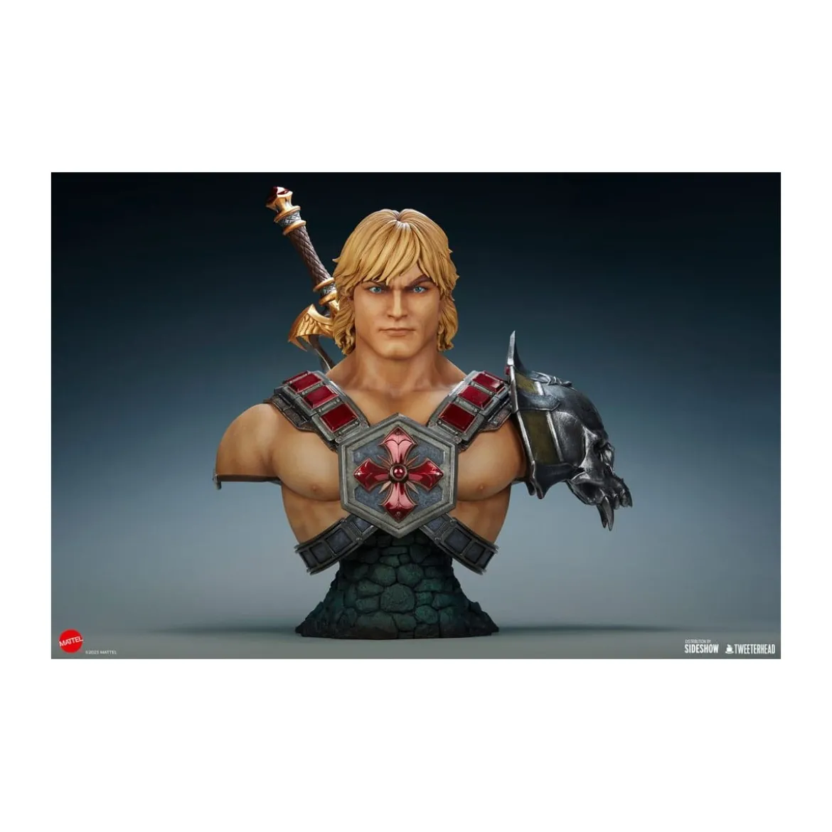Tweeterhead - Buste MUSCLOR 1:1 - HE-MAN Bust 1:1 - Masters of the Universe Legends