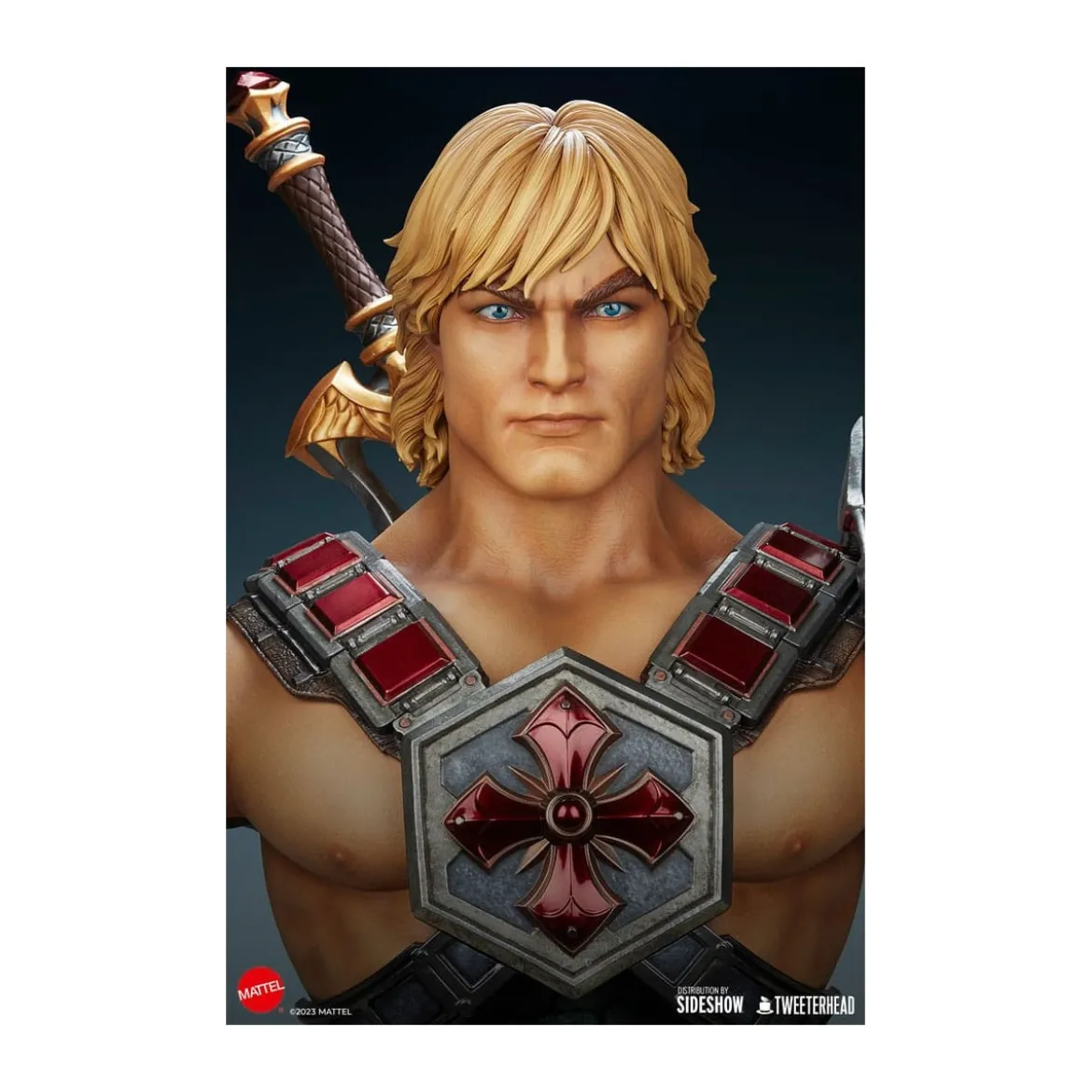 Tweeterhead - Buste MUSCLOR 1:1 - HE-MAN Bust 1:1 - Masters of the Universe Legends