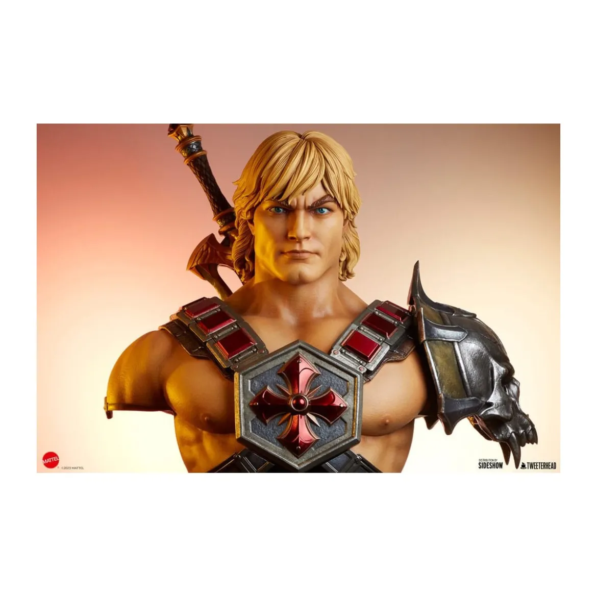 Tweeterhead - Buste MUSCLOR 1:1 - HE-MAN Bust 1:1 - Masters of the Universe Legends