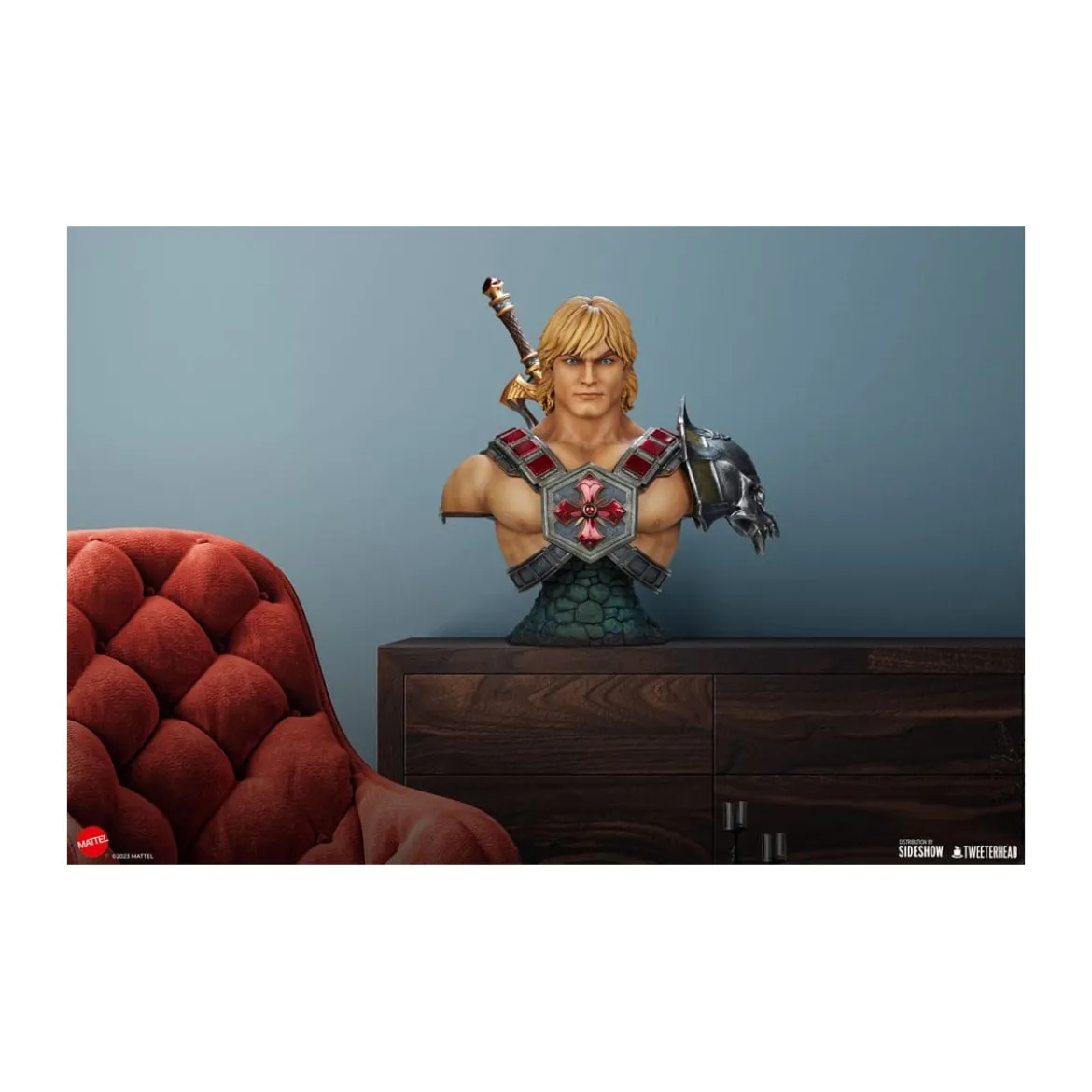 Tweeterhead - Buste MUSCLOR 1:1 - HE-MAN Bust 1:1 - Masters of the Universe Legends