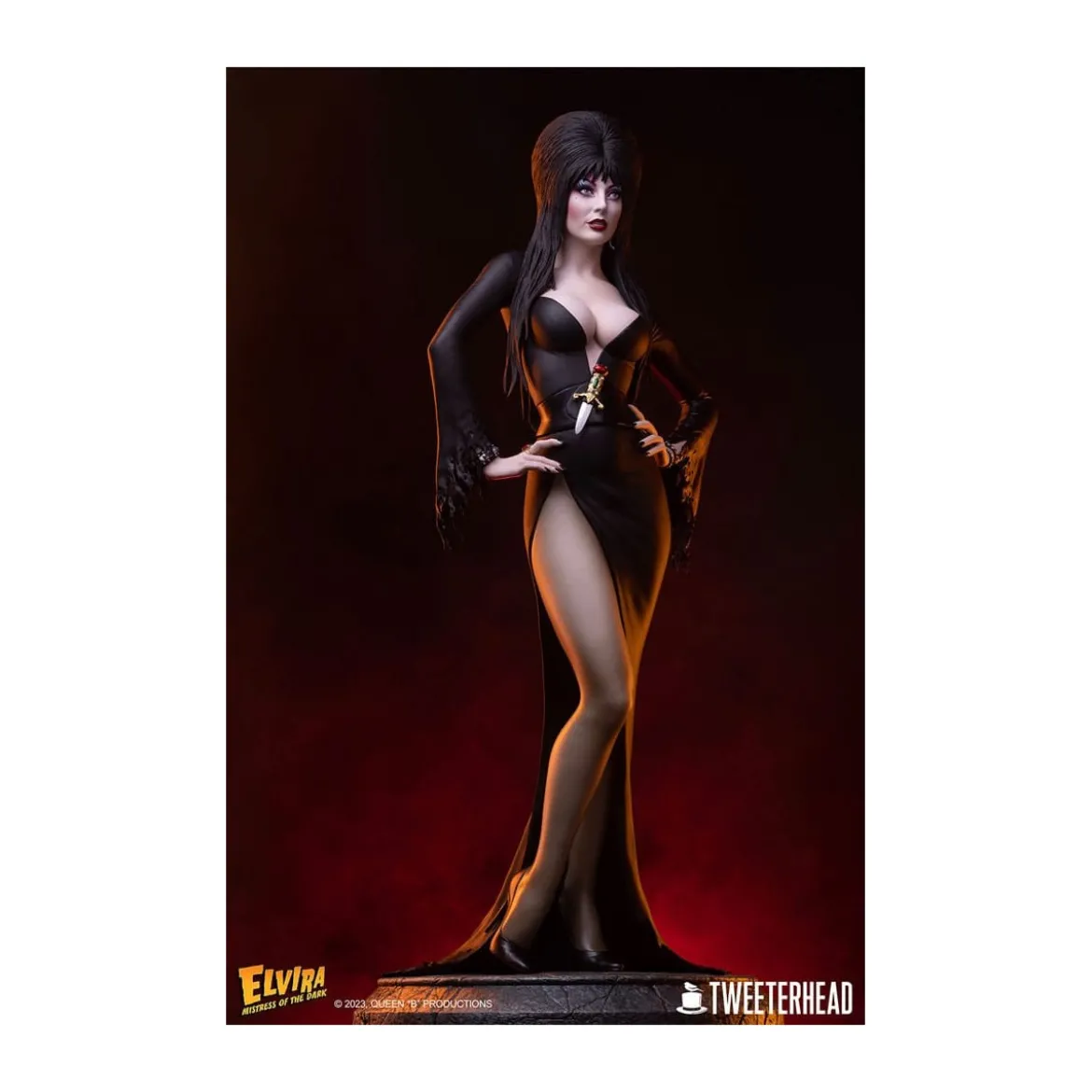 Tweeterhead - Elvira: Mistress of the Dark statue 1/4