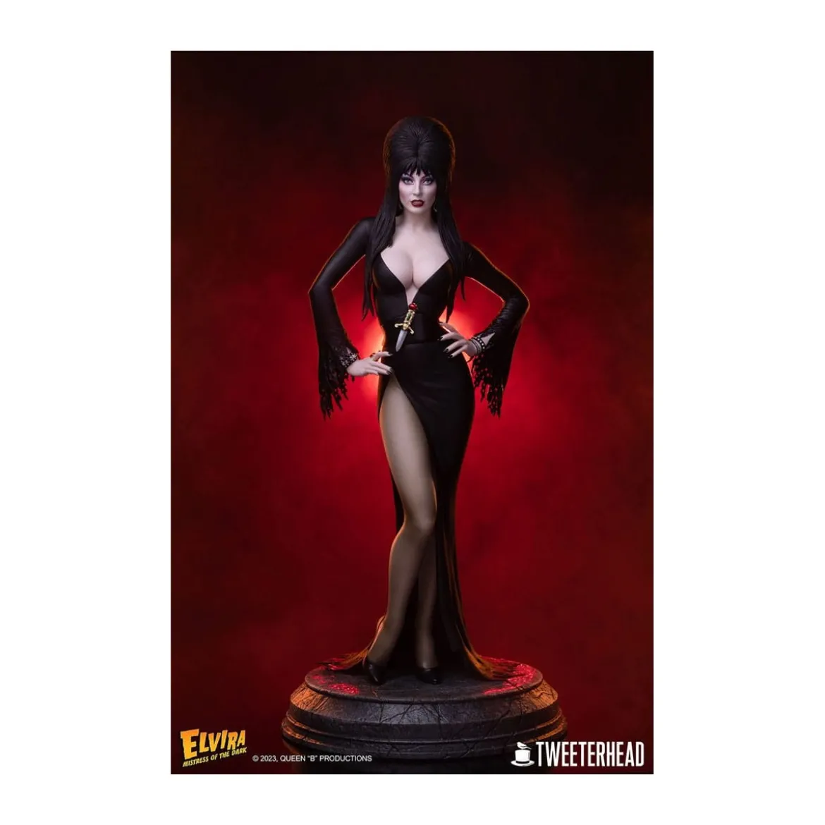 Tweeterhead - Elvira: Mistress of the Dark statue 1/4