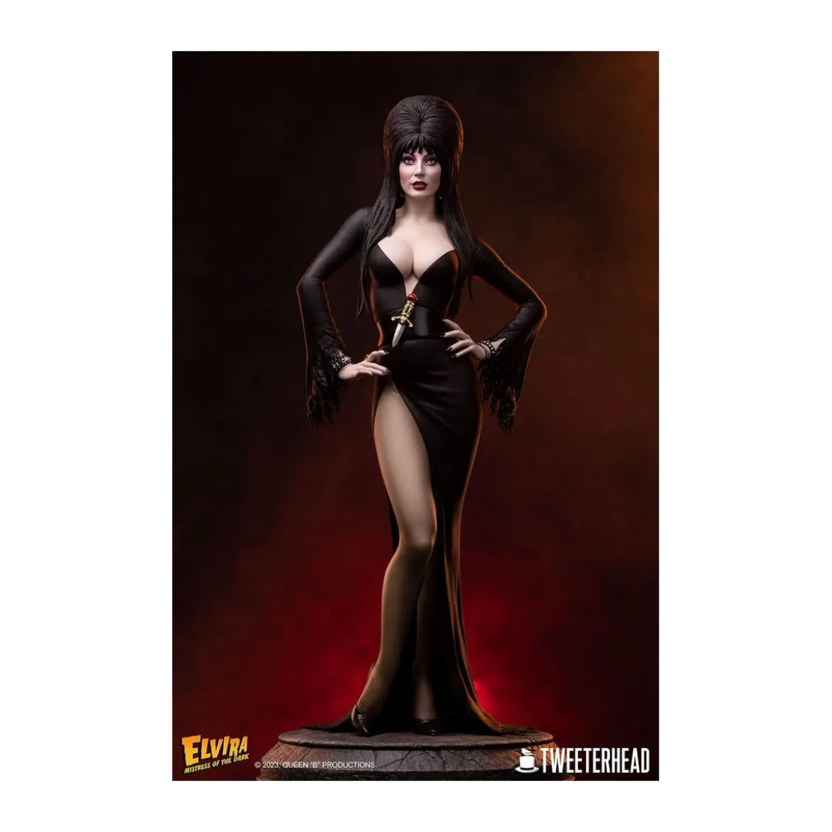 Tweeterhead - Elvira: Mistress of the Dark statue 1/4