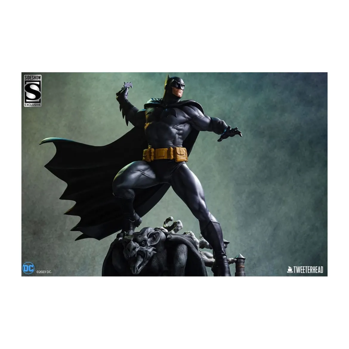 Tweeterhead Sideshow - DC Comics: Batman (Black and Gray Edition) 1/4 statuette