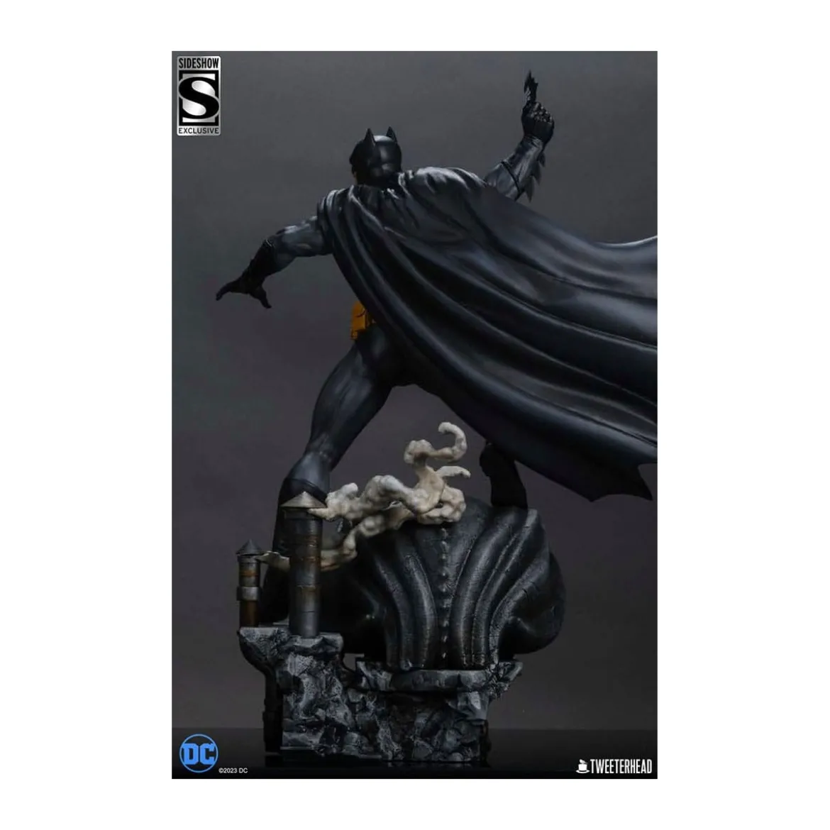 Tweeterhead Sideshow - DC Comics: Batman (Black and Gray Edition) 1/4 statuette
