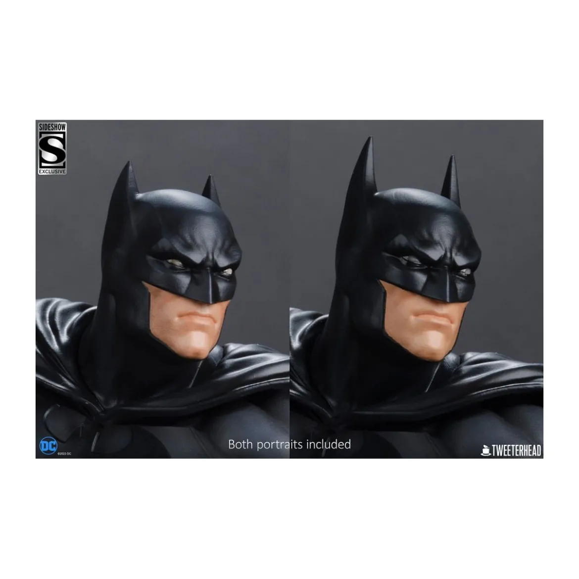 Tweeterhead Sideshow - DC Comics: Batman (Black and Gray Edition) 1/4 statuette