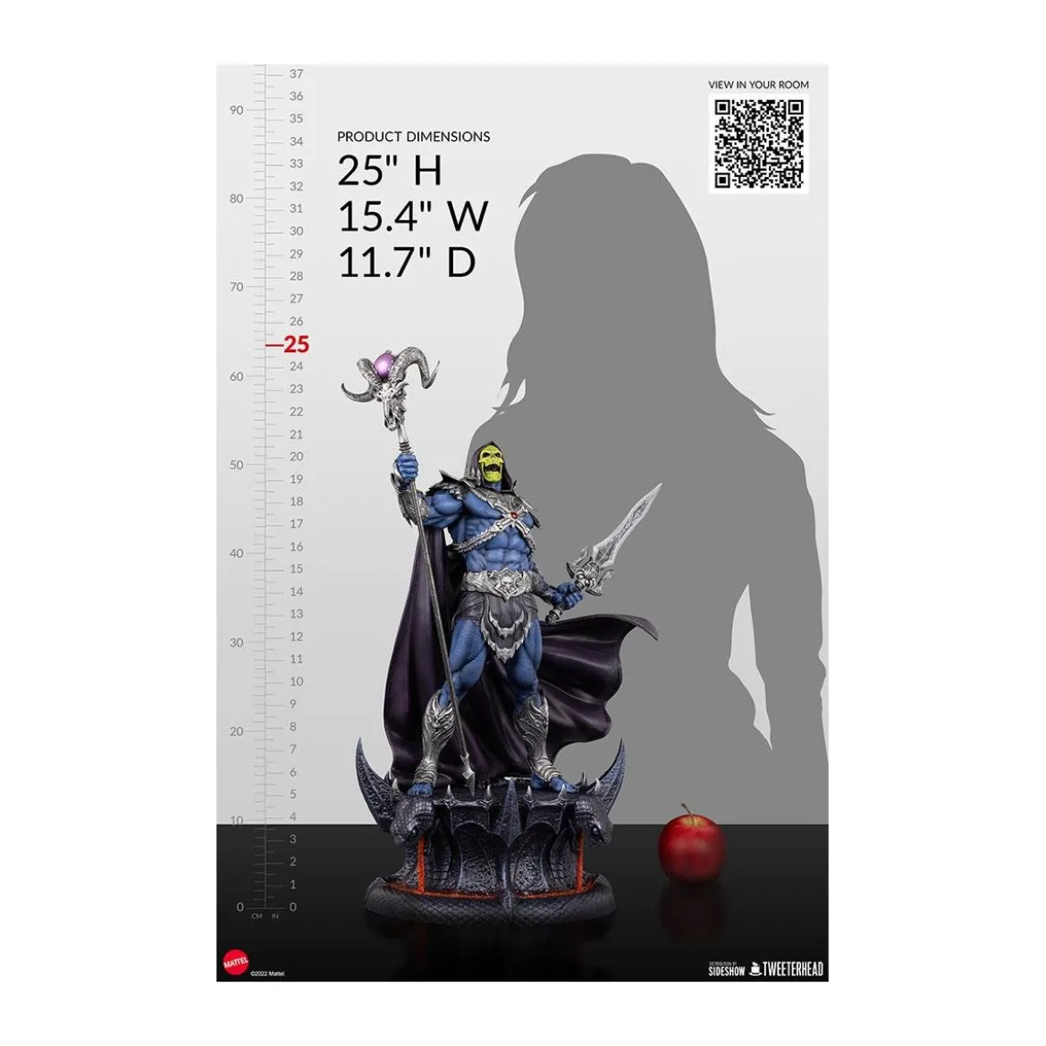 Tweeterhead - SKELETOR - Masters of the Universe Legends