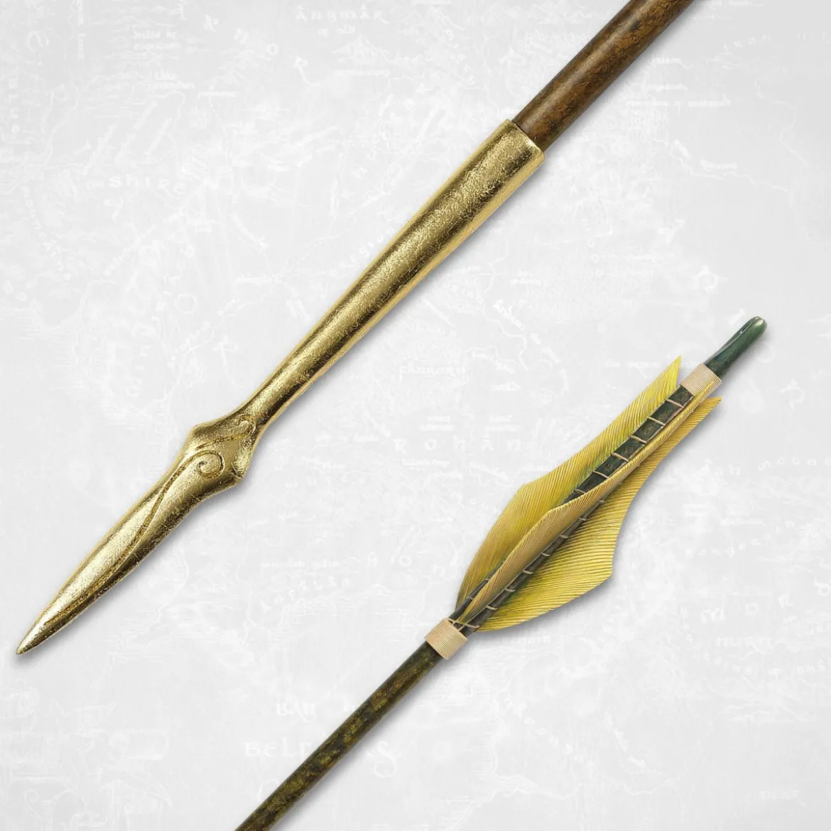 United Cutlery LOTR - Lothlorien Bow of Legolas - Le Seigneur des Anneaux
