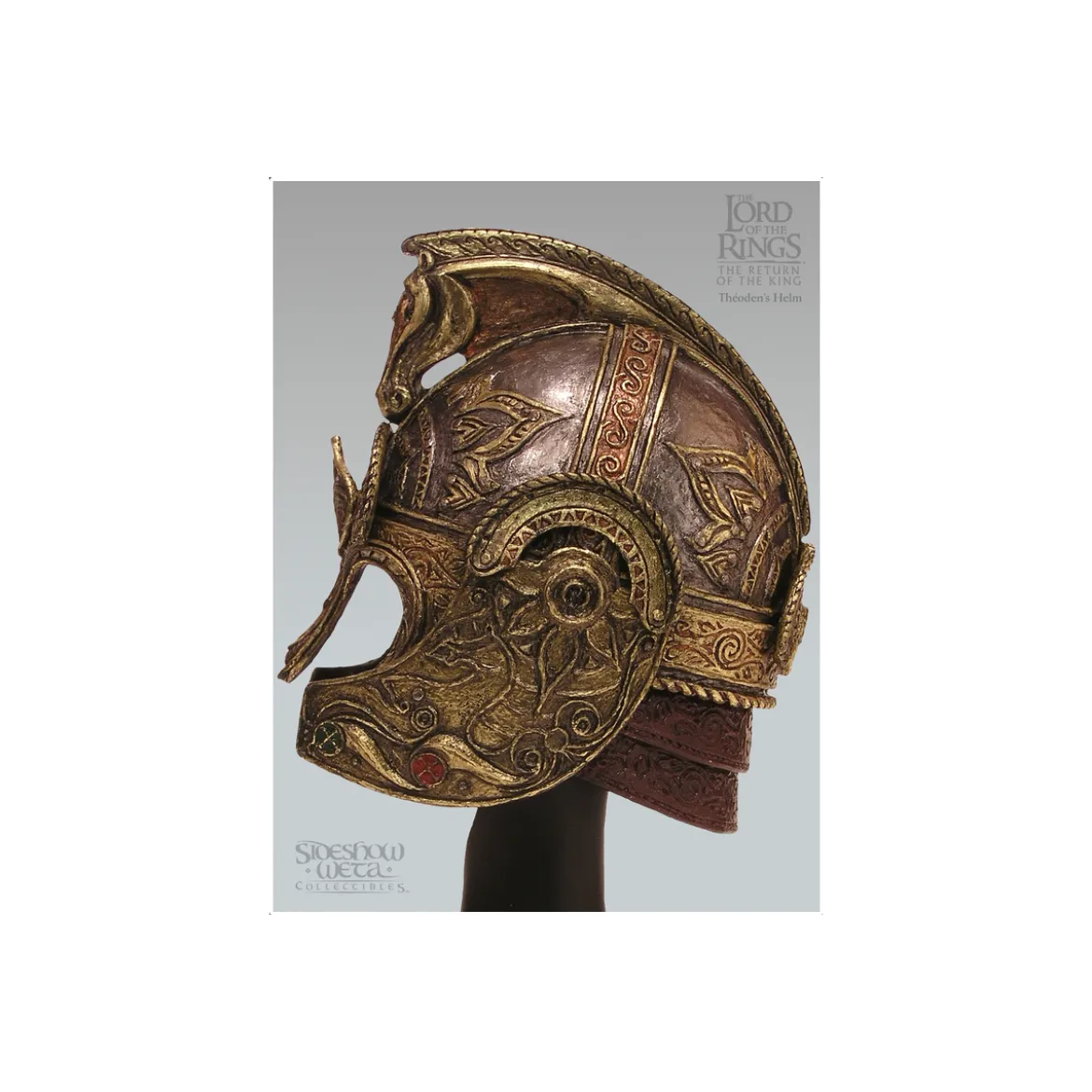 Weta - Casque HELM OF KING THÉODEN 1/4 - Le seigneur des anneaux - Occasion