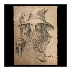 Weta - Gandalf Portrait Print - Le Hobbit Un Voyage Inattendu Art Print