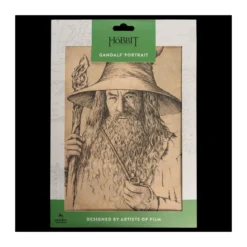 Weta - Gandalf Portrait Print - Le Hobbit Un Voyage Inattendu Art Print