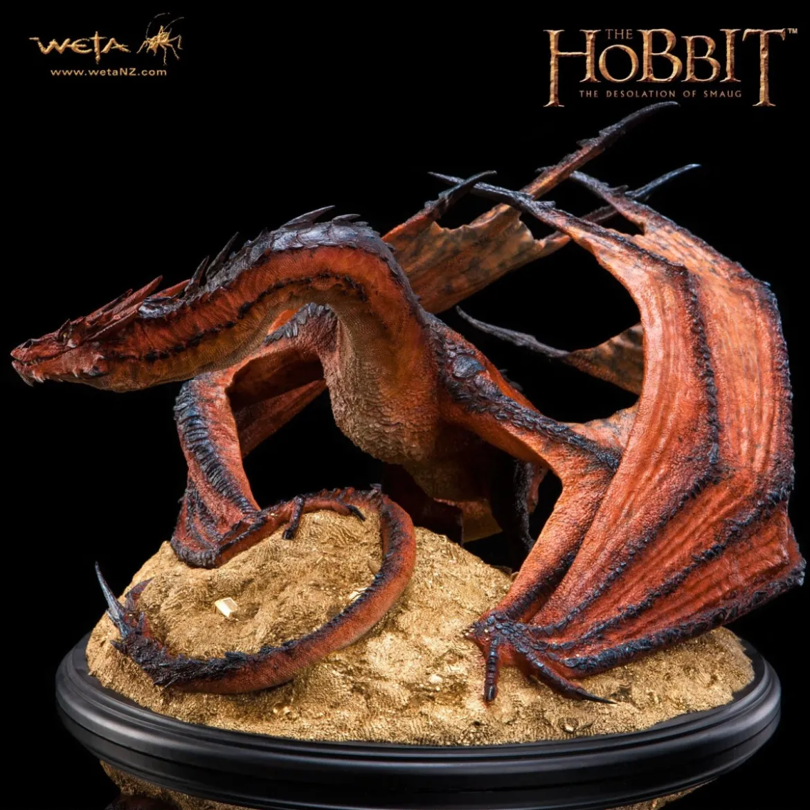 Weta Le Hobbit Statue Smaug The Terrible - Occasion