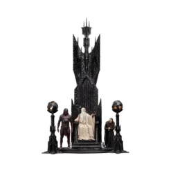 Weta - Le Seigneur des Anneaux - Saruman the White on Throne statue 1/6