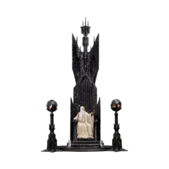 Weta - Le Seigneur des Anneaux - Saruman the White on Throne statue 1/6