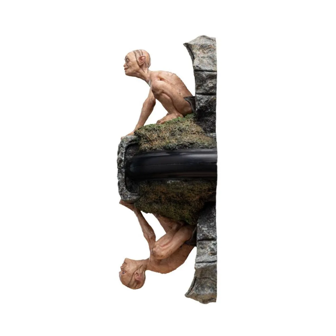 Weta - Le Seigneur des Anneaux statuette Gollum & Sméagol in Ithilien - LOTR