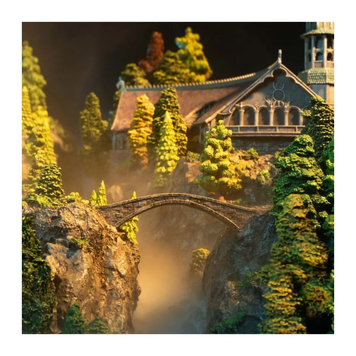 Weta - Rivendell Édition Limitée Environment - Le Seigneur des Anneaux - LOTR Fondcombe