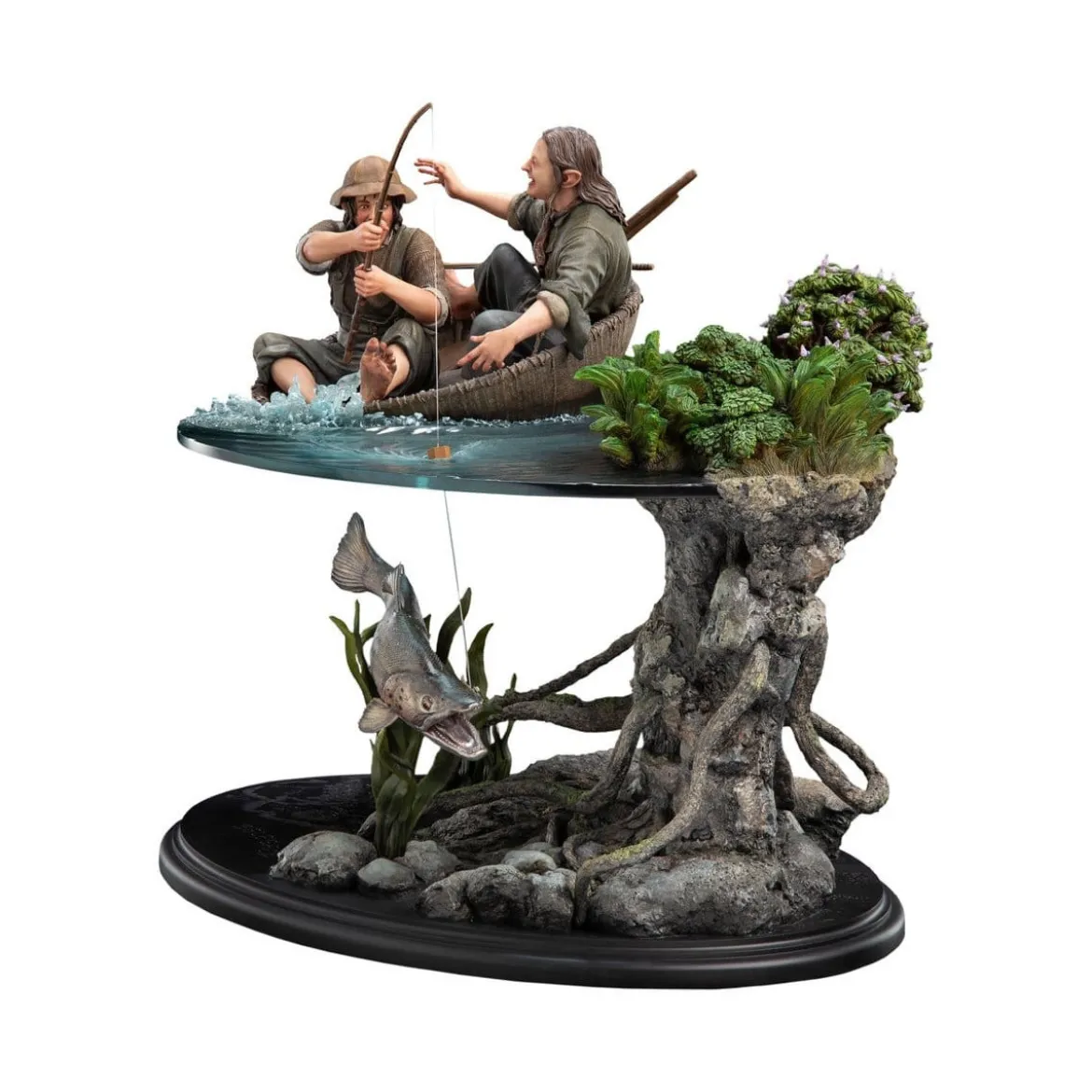 Weta - Sméagol & Déagol: A Shadow of the Past Édition Limitée - Le Seigneur des Anneaux statuette 1/6