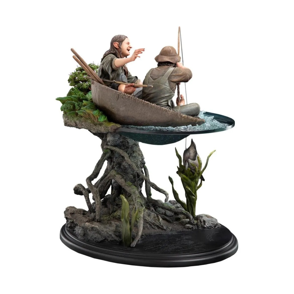 Weta - Sméagol & Déagol: A Shadow of the Past Édition Limitée - Le Seigneur des Anneaux statuette 1/6