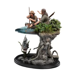 Weta - Sméagol & Déagol: A Shadow of the Past Édition Limitée - Le Seigneur des Anneaux statuette 1/6