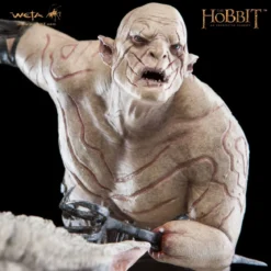 Weta Statue Hobbit Azog The Defiler on Warg - Occasion