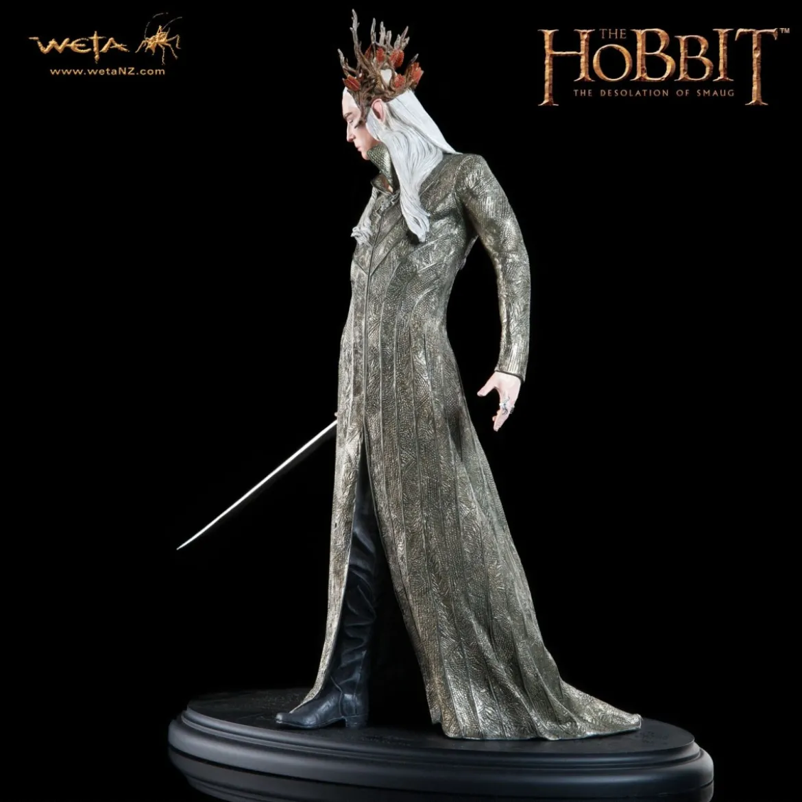 Weta Statue Le Hobbit - Roi Thranduil - Occasion