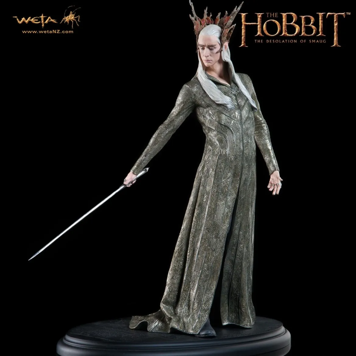 Weta Statue Le Hobbit - Roi Thranduil - Occasion