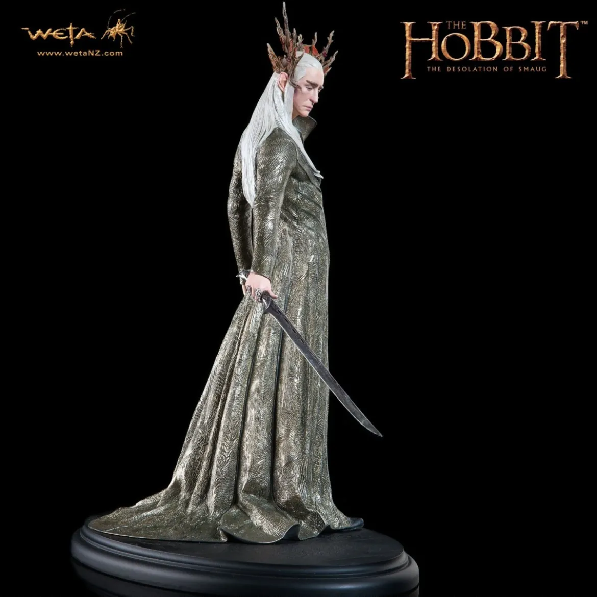 Weta Statue Le Hobbit - Roi Thranduil - Occasion