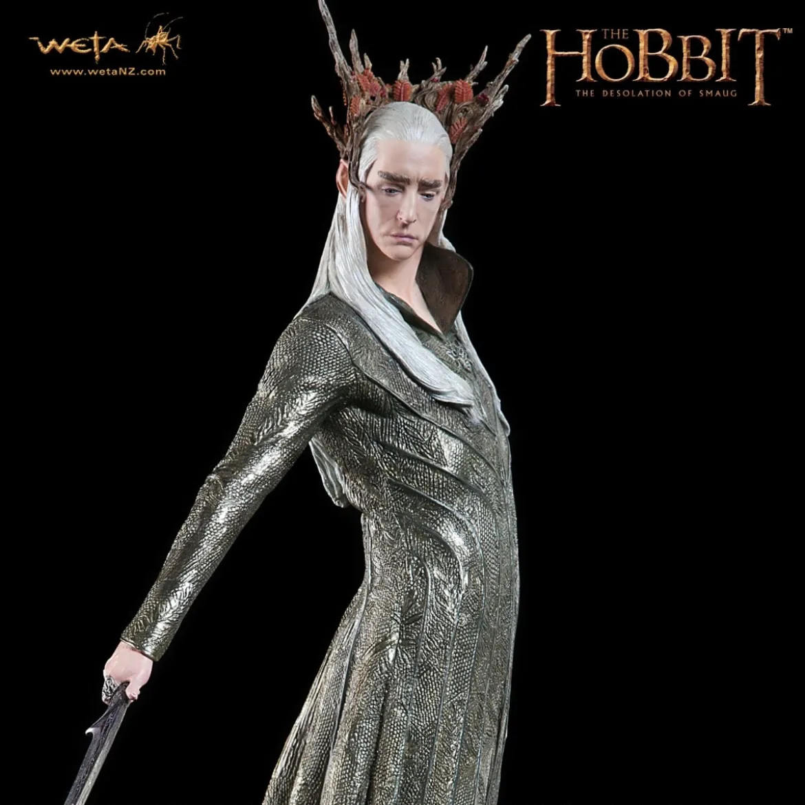 Weta Statue Le Hobbit - Roi Thranduil - Occasion