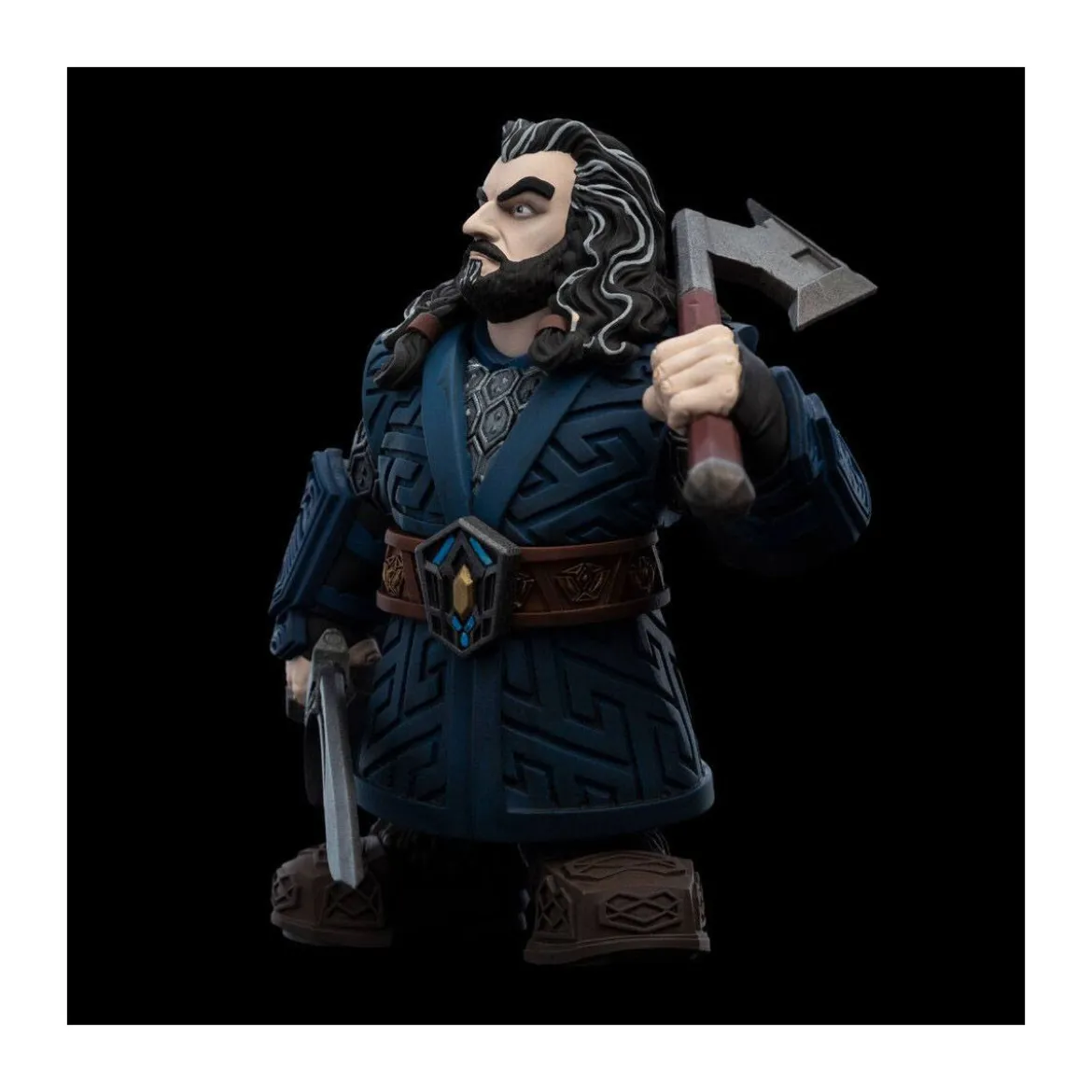 Weta Statue Vinyl Le Hobbit figurine Mini Epics Thorin Oakenshield Limited Edition - Ecu de Chêne.