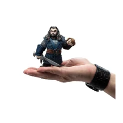 Weta Statue Vinyl Le Hobbit figurine Mini Epics Thorin Oakenshield - Ecu de Chêne.