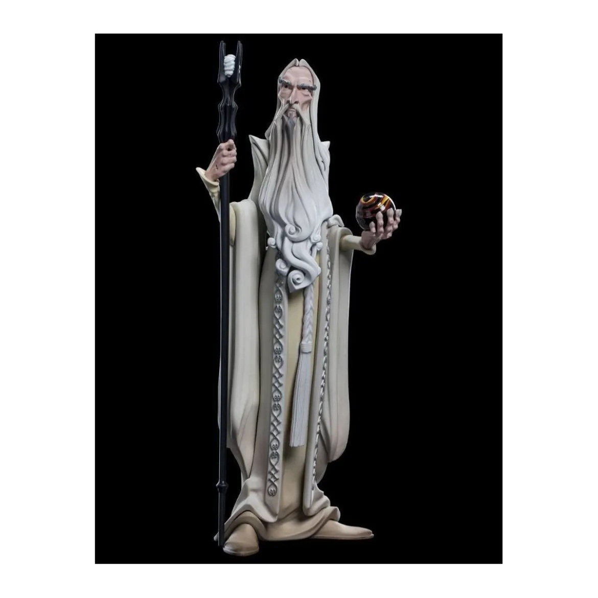 Weta Statue Vinyl Le Seigneur des Anneaux - Mini Epics - Saruman Saroumane - 17 cm
