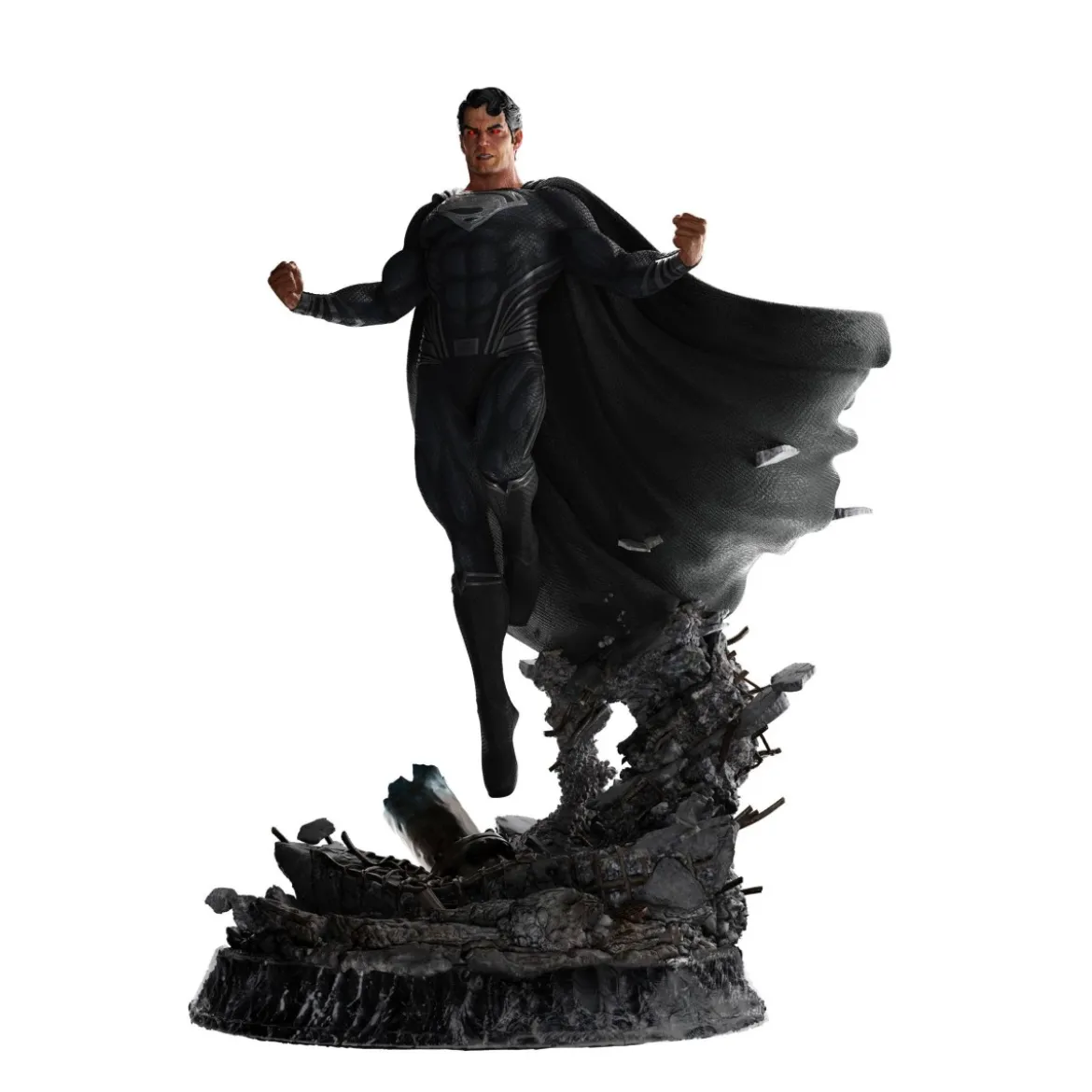 Weta Superman Black Suit Zack Snyder Justice League 1/4