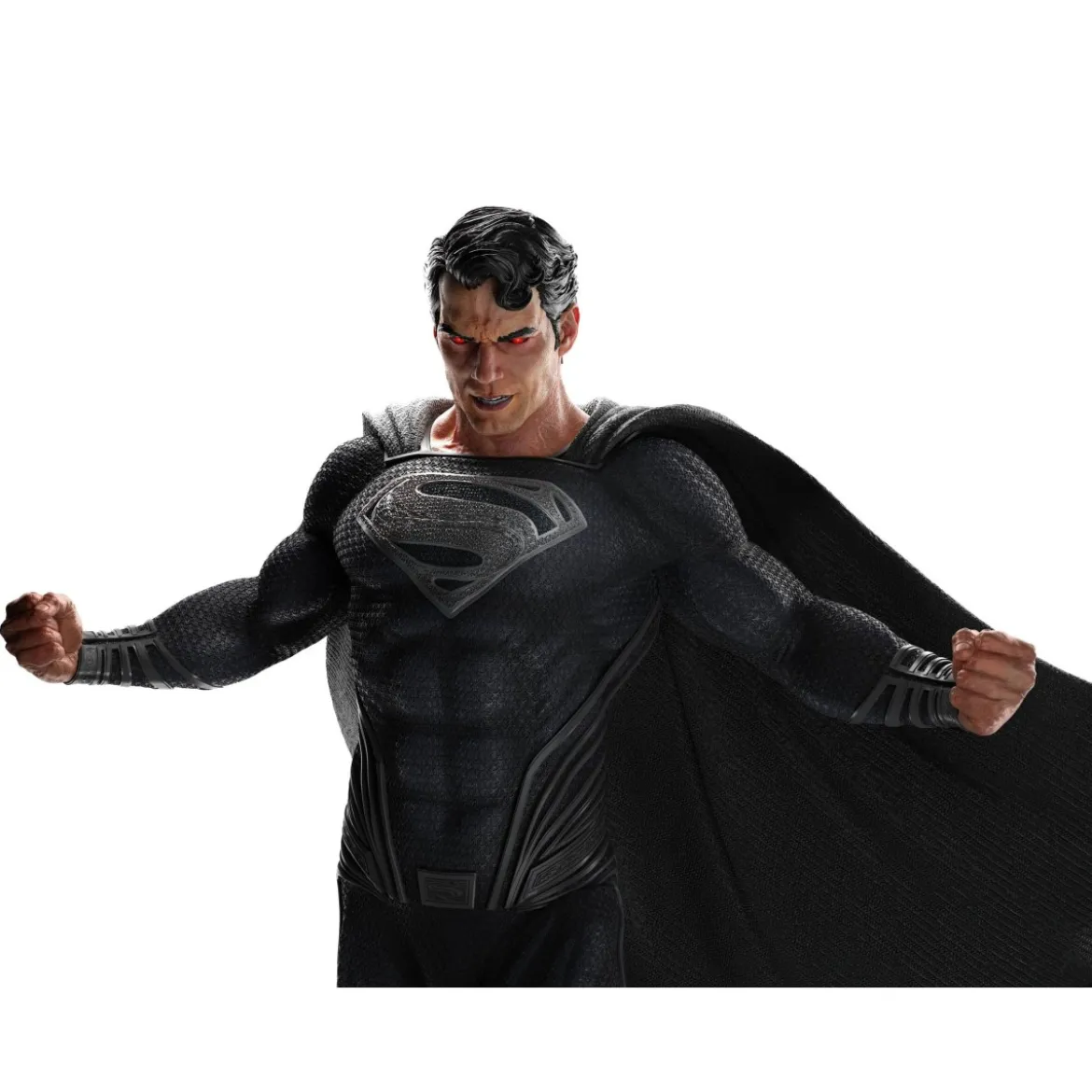 Weta Superman Black Suit Zack Snyder Justice League 1/4
