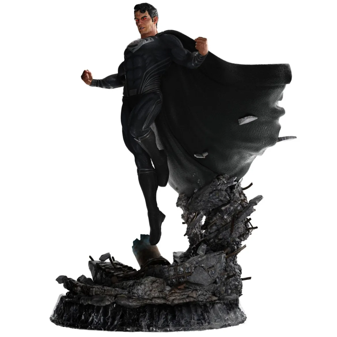 Weta Superman Black Suit Zack Snyder Justice League 1/4