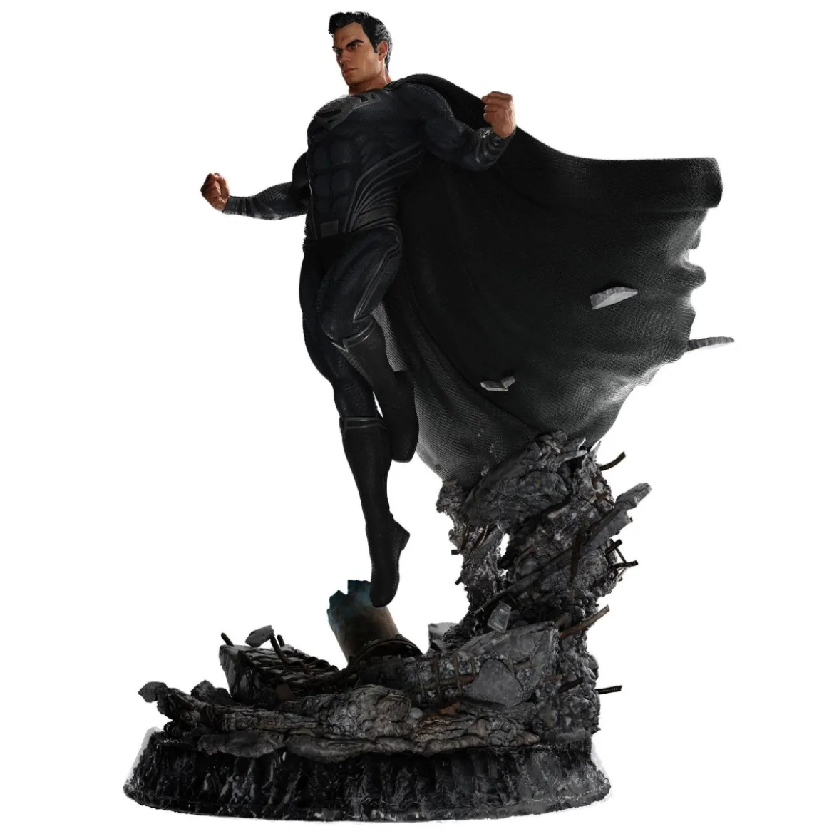 Weta Superman Black Suit Zack Snyder Justice League 1/4