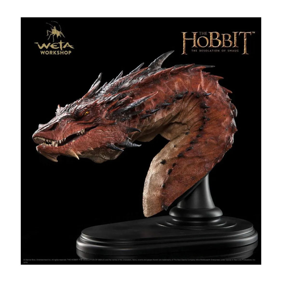 Weta Workshop - Buste Smaug - Le Hobbit: La Désolation de Smaug (reedition)