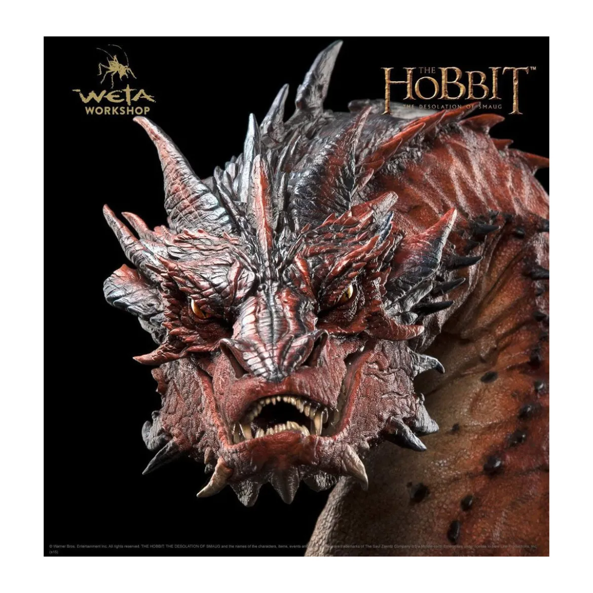 Weta Workshop - Buste Smaug - Le Hobbit: La Désolation de Smaug (reedition)