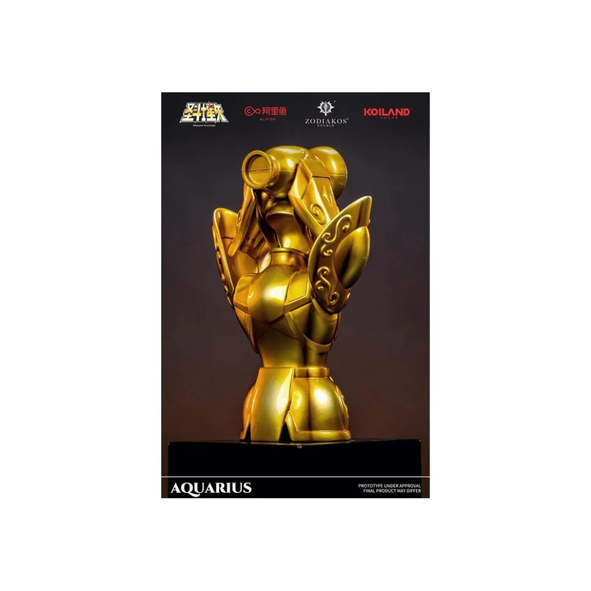 Zodiakos Studio - Aquarius Cloth - Totem du Verseau 1/6 - Statue Saint Seiya - les Chevaliers du Zodiaque