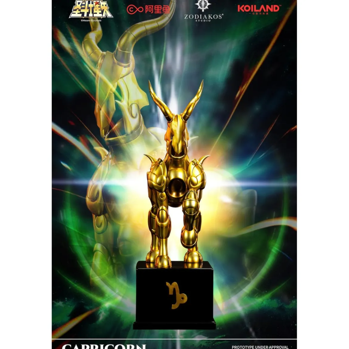 Zodiakos Studio - Capricorn Cloth - Totem du Capricorne 1/6 - Statue Saint Seiya - les Chevaliers du Zodiaque