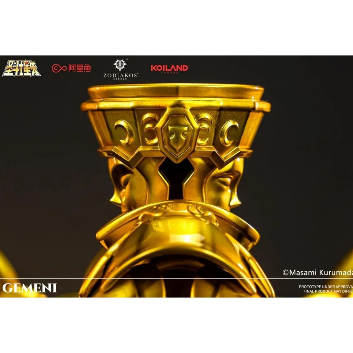 Zodiakos Studio - Gemini Cloth - Totem des Gemeaux 1/6 - Statue Saint Seiya - les Chevaliers du Zodiaque