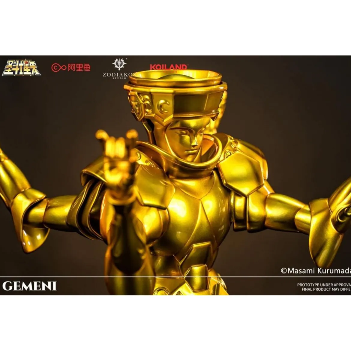 Zodiakos Studio - Gemini Cloth - Totem des Gemeaux 1/6 - Statue Saint Seiya - les Chevaliers du Zodiaque